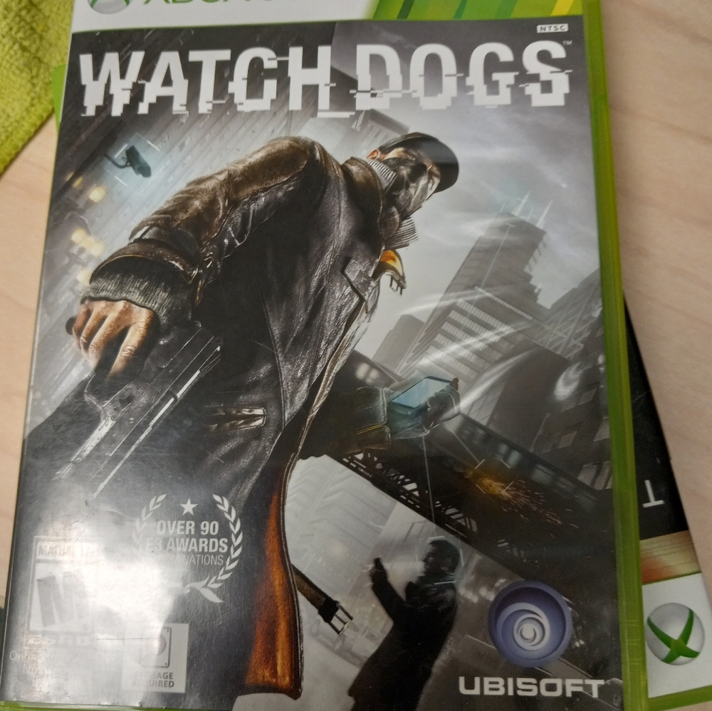 Watch Dogs Microsoft Xbox 360 Game Ubisof Havok Video Game